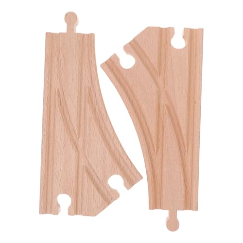 IMIKEYA 2 Stück Holzeisenbahn Gleiszubehör Gleiserweiterung Holzschienenzubehör Eisenbahnschienenschalter Modelleisenbahnzubehör Zug Holzschienen Mehrwege Weichengleis Khaki IMIKEYA 2 Stück Holzeisenbahn Gleiszubehör Gleiserweiterung Holzschienenzubehör Eisenbahnschienenschalter Modelleisenbahnzubehör Zug Holzschienen Mehrwege Weichengleis Khaki von IMIKEYA