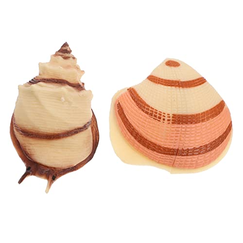 IMIKEYA 2 Stück Interaktives Kinderspielzeug Muschelschalenmodell Muscheln Simulierte Muschelschale Gefälschte Muschelschale Muschelmodell Ornament Tiermodell Wissenschaft IMIKEYA 2 Stück Interaktives Kinderspielzeug Muschelschalenmodell Muscheln Simulierte Muschelschale Gefälschte Muschelschale Muschelmodell Ornament Tiermodell Wissenschaft von IMIKEYA