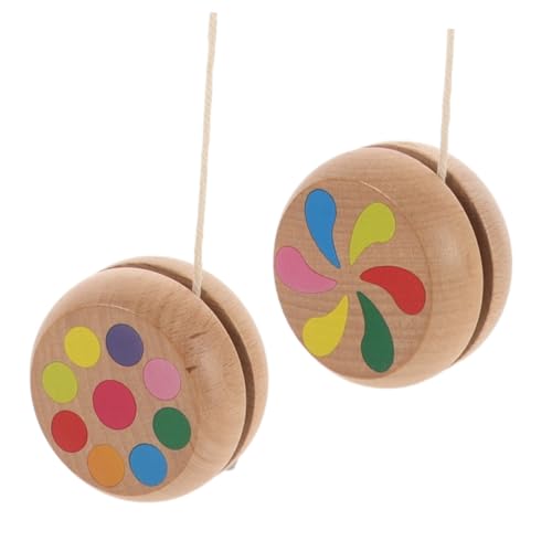 IMIKEYA 2 Stück Jo Jo Aus Holz Kinderwerkzeug Spielset Jo Jo Für Mädchen Sportspielzeug Jo Jo Bälle Für Jo Jo Für Jo Jos Für Großpackung Jo Jo Für Kleinkinder IMIKEYA 2 Stück Jo Jo Aus Holz Kinderwerkzeug Spielset Jo Jo Für Mädchen Sportspielzeug Jo Jo Bälle Für Jo Jo Für Jo Jos Für Großpackung Jo Jo Für Kleinkinder von IMIKEYA