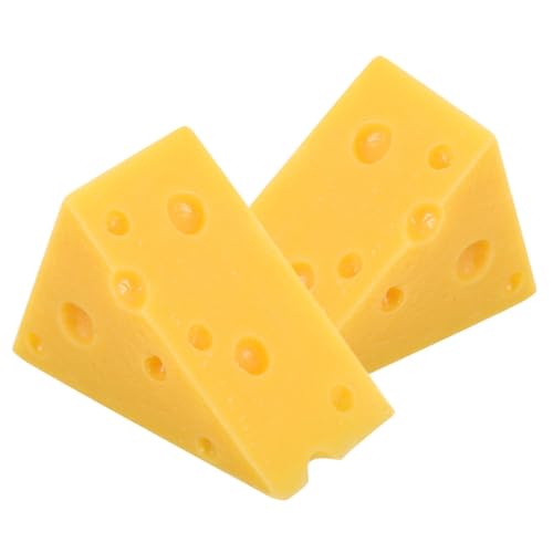 IMIKEYA 2 Stück Käsemodell Simulierte Modelle Gefälschte Lebensechte Requisiten Käsedreieck Nachahmung Einer Bäckerei Simulation Eines Käseornaments In Form Eines DIY Szenendekors IMIKEYA 2 Stück Käsemodell Simulierte Modelle Gefälschte Lebensechte Requisiten Käsedreieck Nachahmung Einer Bäckerei Simulation Eines Käseornaments In Form Eines DIY Szenendekors von IMIKEYA