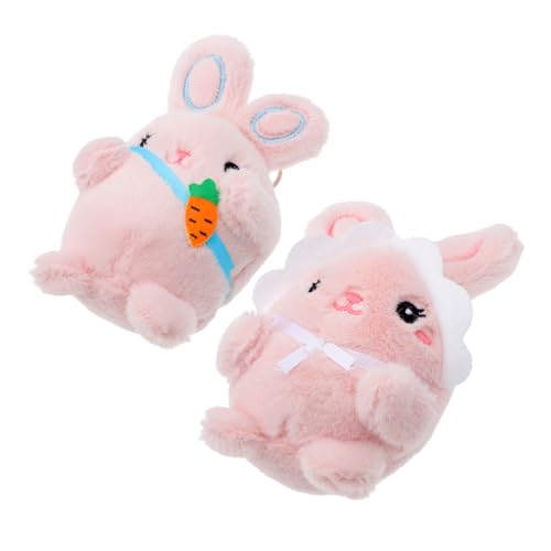 IMIKEYA 2 Stück Kaninchen-plüsch-Puppe Kaninchen Hängende Verzierung Schlüsselanhänger-taschenanhänger Schlüsselanhänger Selber Machen Kaninchenpuppe Zum Aufhängen Rosa Kurzer Plüsch IMIKEYA 2 Stück Kaninchen-plüsch-Puppe Kaninchen Hängende Verzierung Schlüsselanhänger-taschenanhänger Schlüsselanhänger Selber Machen Kaninchenpuppe Zum Aufhängen Rosa Kurzer Plüsch von IMIKEYA