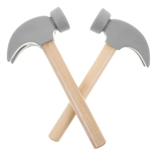 IMIKEYA 2 Stück Kleines Holzhammer Kleinkindspielzeug Babyspielzeug Hammer Requisitenhammer Für Simulationswerkzeuge Kleinkind Konstruktionsspielzeug Werkzeuge Für Babyhammer IMIKEYA 2 Stück Kleines Holzhammer Kleinkindspielzeug Babyspielzeug Hammer Requisitenhammer Für Simulationswerkzeuge Kleinkind Konstruktionsspielzeug Werkzeuge Für Babyhammer von IMIKEYA