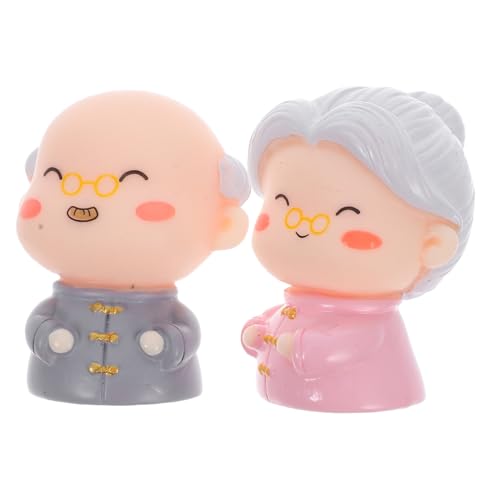 IMIKEYA 2 Stück Kuchendekoration Großeltern-Statue Miniatur-Figur für ältere Menschen Großeltern Figuren ältere Statue ältere Figur Hochzeitstortedekoration Harz Rosa IMIKEYA 2 Stück Kuchendekoration Großeltern-Statue Miniatur-Figur für ältere Menschen Großeltern Figuren ältere Statue ältere Figur Hochzeitstortedekoration Harz Rosa von IMIKEYA