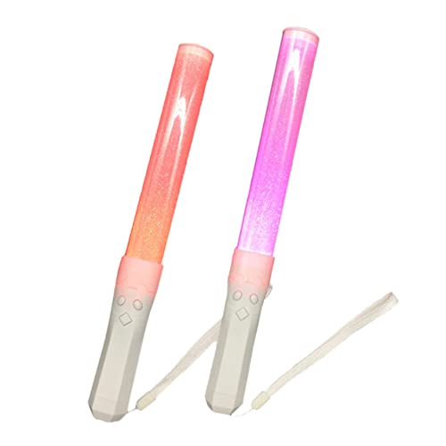 IMIKEYA 2 Stück LED Leuchtstäbe Fernbedienbare Farbenfrohe Cheering Sticks für Konzerte Partys und Veranstaltungen Farben Leicht und Tragbar für Festlichkeiten und Unterhaltung IMIKEYA 2 Stück LED Leuchtstäbe Fernbedienbare Farbenfrohe Cheering Sticks für Konzerte Partys und Veranstaltungen Farben Leicht und Tragbar für Festlichkeiten und Unterhaltung von IMIKEYA