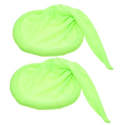 IMIKEYA 2 Stück Leuchtend Grüne Zwergenmützen aus Weichem Polyester Hautfreundlich und Langlebig als Dekorative Kostüm Accessoires für Halloween Weihnachten Maskenpartys und Cosplay von IMIKEYA