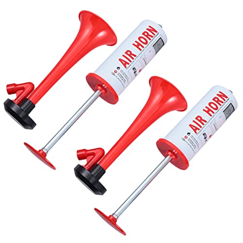 IMIKEYA 2 Stück Luftdruck Air Horn Handpumpe für Sport Fans Party Feier Anfeuern Fanfare für Fußball Boote Sicherheitsalarm von IMIKEYA