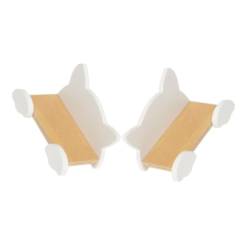 IMIKEYA 2 Stück Mini Aufbewahrungsregal Miniaturen Puppenhaus Hoch Klein Organizer Kleines Spielregal Babyregal Mini Hausbedarf Zarte Mini Möbel Mini Hausdekoration von IMIKEYA