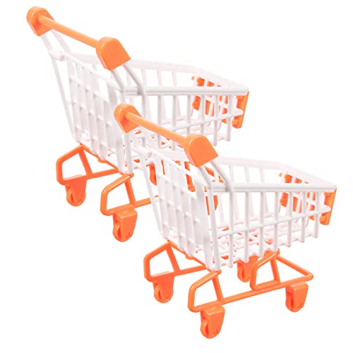 IMIKEYA 2 Stück Mini Einkaufswagen Kinderspielzeug Mini Einkaufswagen Für Kleinkinder Für Babys Für Kleinkinder Einkaufswagen Für Lebensmittel Kleinkinder Kunststoff Orange IMIKEYA 2 Stück Mini Einkaufswagen Kinderspielzeug Mini Einkaufswagen Für Kleinkinder Für Babys Für Kleinkinder Einkaufswagen Für Lebensmittel Kleinkinder Kunststoff Orange von IMIKEYA