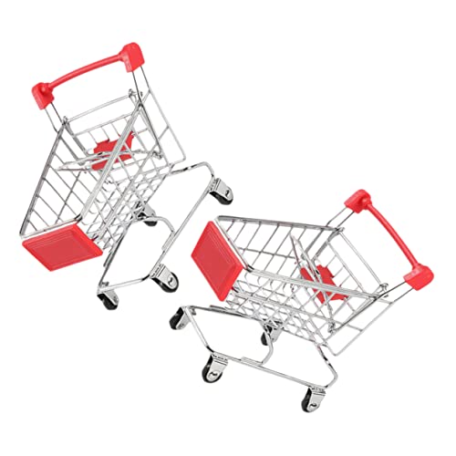 IMIKEYA 2stücke Mini Einkaufswagen Spielzeug Rote Miniatur Einkaufswagen Für Junge Mädchen Lustige Simulation Trolley Zur Aufbewahrung Von Kleinigkeiten Für Spielzeug Und Dekoration IMIKEYA 2stücke Mini Einkaufswagen Spielzeug Rote Miniatur Einkaufswagen Für Junge Mädchen Lustige Simulation Trolley Zur Aufbewahrung Von Kleinigkeiten Für Spielzeug Und Dekoration von IMIKEYA