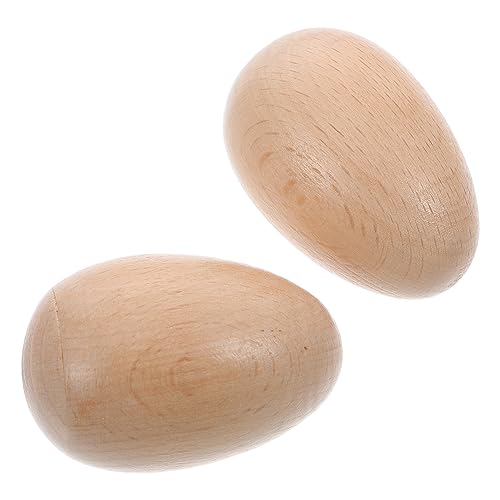 IMIKEYA 2 Stück Musikspielzeugei Shaker Musikinstrumente für Musikinstrumente Vorschulmusikspielzeug Musikinstrument Eierstreuer Holz IMIKEYA 2 Stück Musikspielzeugei Shaker Musikinstrumente für Musikinstrumente Vorschulmusikspielzeug Musikinstrument Eierstreuer Holz von IMIKEYA