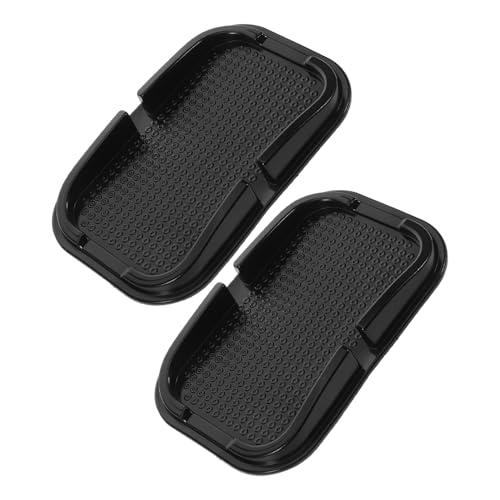 IMIKEYA 2 Stück Navigationshalterung Fürs Auto Autotelefonhalter Dash Matte Armaturenbrett Matte Kfz-tablett Autogeräte Für Frauen rutschfeste Matten Für Mobiltelefone Black Abs IMIKEYA 2 Stück Navigationshalterung Fürs Auto Autotelefonhalter Dash Matte Armaturenbrett Matte Kfz-tablett Autogeräte Für Frauen rutschfeste Matten Für Mobiltelefone Black Abs von IMIKEYA