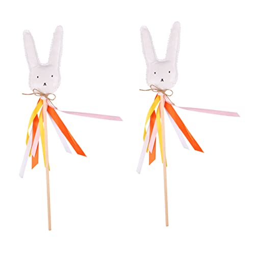 IMIKEYA 2 Stück Osterstab Hasenspielzeug Feenstäbe Kleinkinderspielzeug Geformt Feenstab Hasenstab Osterfeenstab Kaninchenmusterstab Schmücken Festival Requisiten Stoff IMIKEYA 2 Stück Osterstab Hasenspielzeug Feenstäbe Kleinkinderspielzeug Geformt Feenstab Hasenstab Osterfeenstab Kaninchenmusterstab Schmücken Festival Requisiten Stoff von IMIKEYA