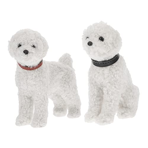 IMIKEYA 2 Stück Plüsch Hund Figur Realistische Cartoon Plüschpuppe für Heimdekoration Süßes Kuscheltier für zu Weihnachten und Geburtstagen IMIKEYA 2 Stück Plüsch Hund Figur Realistische Cartoon Plüschpuppe für Heimdekoration Süßes Kuscheltier für zu Weihnachten und Geburtstagen von IMIKEYA