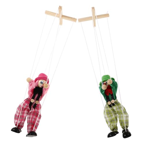 IMIKEYA 2 Stück Plüsch Marionetten Piraten- Und Clownpuppe Mit Schnur – Handspielzeug Für Eltern-Kind Spiele Ideal Für Kreative Rollenspiele Und Interaktive Unterhaltung IMIKEYA 2 Stück Plüsch Marionetten Piraten- Und Clownpuppe Mit Schnur – Handspielzeug Für Eltern-Kind Spiele Ideal Für Kreative Rollenspiele Und Interaktive Unterhaltung von IMIKEYA