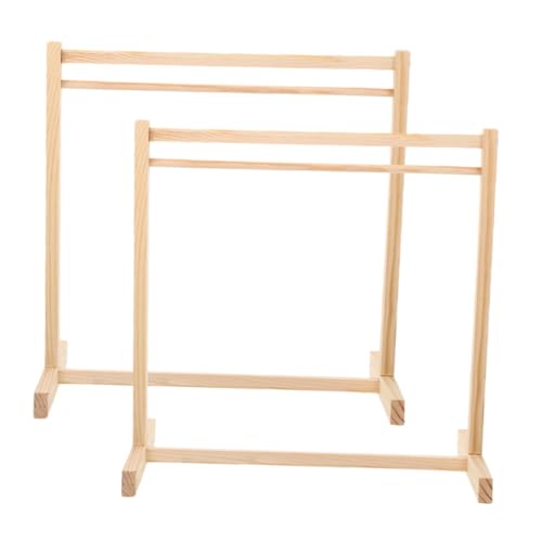 IMIKEYA 2 Stück Puppenaufhänger Kleiderständer für Puppenhaus Mini Kleiderständer Mini-Puppen-Kleiderbügelhalter Puppenbekleidungsregal Miniaturlager Mini-Kleiderbügel hölzern IMIKEYA 2 Stück Puppenaufhänger Kleiderständer für Puppenhaus Mini Kleiderständer Mini-Puppen-Kleiderbügelhalter Puppenbekleidungsregal Miniaturlager Mini-Kleiderbügel hölzern von IMIKEYA
