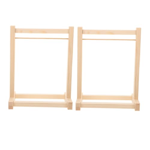 IMIKEYA 2 Stück Puppenhaus Wäscheständer Kleiderständer Für Puppen Organizer Für Puppenkleider Puppenstoffaufbewahrung Puppenkleidung Aufbewahrung Puppentuchständer Khaki Holz IMIKEYA 2 Stück Puppenhaus Wäscheständer Kleiderständer Für Puppen Organizer Für Puppenkleider Puppenstoffaufbewahrung Puppenkleidung Aufbewahrung Puppentuchständer Khaki Holz von IMIKEYA