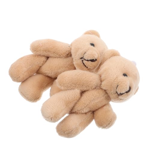 IMIKEYA 2 Stück Puppenhauspuppe Geburtstags Puppenhaus Bär Kuscheltier Bär Dekoration weihnachtliche Kuscheltiere Weihnachtsstofftier kurzer Plüsch Beige IMIKEYA 2 Stück Puppenhauspuppe Geburtstags Puppenhaus Bär Kuscheltier Bär Dekoration weihnachtliche Kuscheltiere Weihnachtsstofftier kurzer Plüsch Beige von IMIKEYA