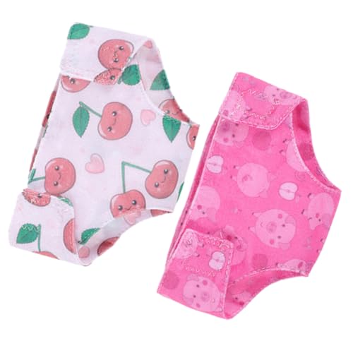 IMIKEYA 2 Stück Puppenkleidung Zubehör für Babypuppen Puppen-Foto-Requisiten Puppenhöschen Unterhose für Puppenzubehör für Stoff IMIKEYA 2 Stück Puppenkleidung Zubehör für Babypuppen Puppen-Foto-Requisiten Puppenhöschen Unterhose für Puppenzubehör für Stoff von IMIKEYA