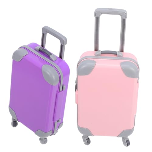 IMIKEYA 2 Stück Puppenkoffer Koffer Für Puppen Puppen-reisetragetasche Miniatur-puppenhaus-Koffer Koffer Mini-aktentaschenspielzeug Puppenhauszubehör Puppenhaus Koffer Abs IMIKEYA 2 Stück Puppenkoffer Koffer Für Puppen Puppen-reisetragetasche Miniatur-puppenhaus-Koffer Koffer Mini-aktentaschenspielzeug Puppenhauszubehör Puppenhaus Koffer Abs von IMIKEYA