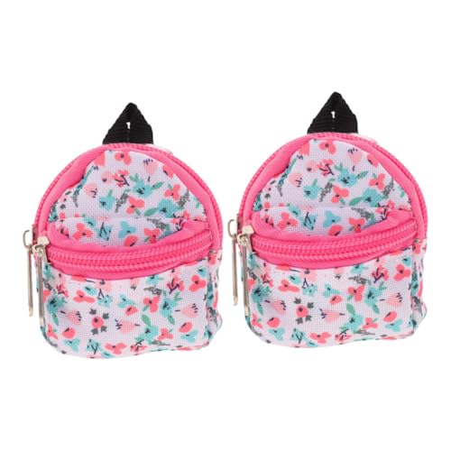 IMIKEYA 2 Stück Puppenrucksack Kleine Puppentasche Puppenmode-Rucksack Miniatur-Schultasche Für Puppen Schulbedarf Für Minipuppen Puppen-Outfit-Tasche Puppenkleidungstasche Polyester IMIKEYA 2 Stück Puppenrucksack Kleine Puppentasche Puppenmode-Rucksack Miniatur-Schultasche Für Puppen Schulbedarf Für Minipuppen Puppen-Outfit-Tasche Puppenkleidungstasche Polyester von IMIKEYA