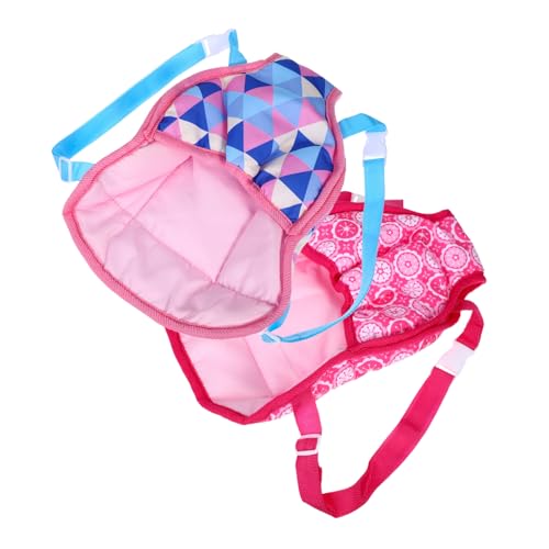 IMIKEYA 2 Stück Puppentrage für Verstellbarer Sling für Puppen Tragesystem mit Buntem Design Zubehör für Kreative Spiele und Rollenspiele IMIKEYA 2 Stück Puppentrage für Verstellbarer Sling für Puppen Tragesystem mit Buntem Design Zubehör für Kreative Spiele und Rollenspiele von IMIKEYA