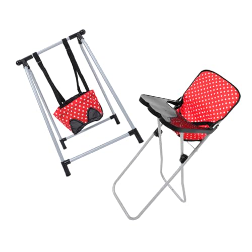 IMIKEYA 2 Stück Puppenzubehör Zubehör Für Babypuppen Für Hochstühle Hochstuhl Hochstühle Für Babypuppen Puppenstuhl Für Babys Babyhochstuhl Für Puppen Rot Plastik IMIKEYA 2 Stück Puppenzubehör Zubehör Für Babypuppen Für Hochstühle Hochstuhl Hochstühle Für Babypuppen Puppenstuhl Für Babys Babyhochstuhl Für Puppen Rot Plastik von IMIKEYA