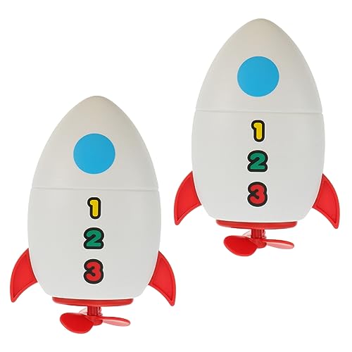 IMIKEYA 2 Stück Raketenspielzeug Badewannenspielzeug für Kleinkinder Badespielzeug Badewanne Wasserspielzeug Interaktives Badspielzeug Plastik IMIKEYA 2 Stück Raketenspielzeug Badewannenspielzeug für Kleinkinder Badespielzeug Badewanne Wasserspielzeug Interaktives Badspielzeug Plastik von IMIKEYA