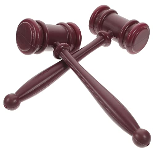IMIKEYA 2 Stück Richter Cosplay Hammer Gerichtshammer für Kinder Spielzeug Anwaltsrequisiten Halloween Kostüm Zubehör IMIKEYA 2 Stück Richter Cosplay Hammer Gerichtshammer für Kinder Spielzeug Anwaltsrequisiten Halloween Kostüm Zubehör von IMIKEYA