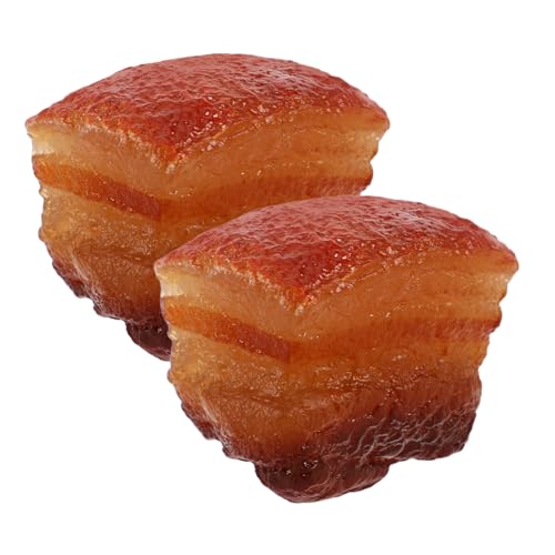 IMIKEYA 2 Stück Rindfleisch Modell Imitation Rotgegartes Schweinefleisch Requisiten für Fotografie Kreative Deko für Partys und Geschäfte Fotografie Accessoires IMIKEYA 2 Stück Rindfleisch Modell Imitation Rotgegartes Schweinefleisch Requisiten für Fotografie Kreative Deko für Partys und Geschäfte Fotografie Accessoires von IMIKEYA
