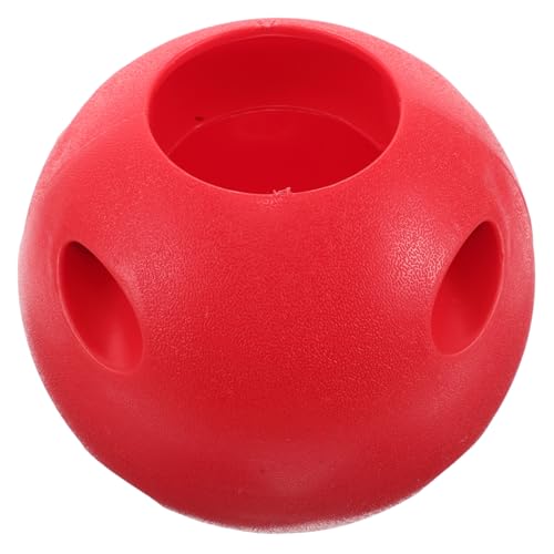 IMIKEYA 2 Stück Schaukelstahlrohrreifen Trampolin-Kappe Abdeckung Für Trampolinpfosten Trampolin-schaukeloberteil Trampolin-sonnenschutzabdeckung Spielplatzzubehör Plastik Rot von IMIKEYA