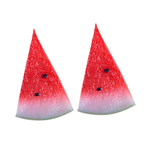 IMIKEYA 2 Stück Simulierte Wassermelonenscheiben Sehen Fälschung Realistisch Künstliche Fruchtscheiben Künstliches Wassermelonenhandwerk Simulation Von Wassermelonenscheiben Rot PVC IMIKEYA 2 Stück Simulierte Wassermelonenscheiben Sehen Fälschung Realistisch Künstliche Fruchtscheiben Künstliches Wassermelonenhandwerk Simulation Von Wassermelonenscheiben Rot PVC von IMIKEYA