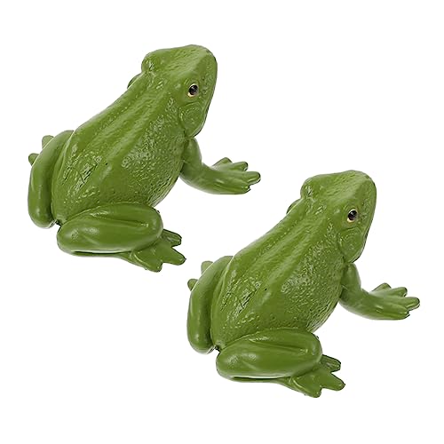 IMIKEYA 2 Stück Spielzeugfrosch Und Plüschfroschzeug Froschmodell Froschdekor Frösche Gartenfiguren Dekorationen Froschfiguren Froschfigur Spielzeugfrosch Kleine IMIKEYA 2 Stück Spielzeugfrosch Und Plüschfroschzeug Froschmodell Froschdekor Frösche Gartenfiguren Dekorationen Froschfiguren Froschfigur Spielzeugfrosch Kleine von IMIKEYA