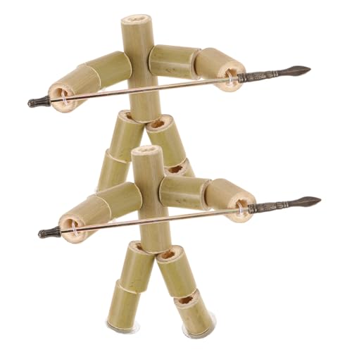 IMIKEYA 2 Stück Spielzeugset für -Kit Handwerksbedarf Eltern-Kind-Interaktives Indoor- Handwerksbehörden Puppenbauset Bambus Grün IMIKEYA 2 Stück Spielzeugset für -Kit Handwerksbedarf Eltern-Kind-Interaktives Indoor- Handwerksbehörden Puppenbauset Bambus Grün von IMIKEYA