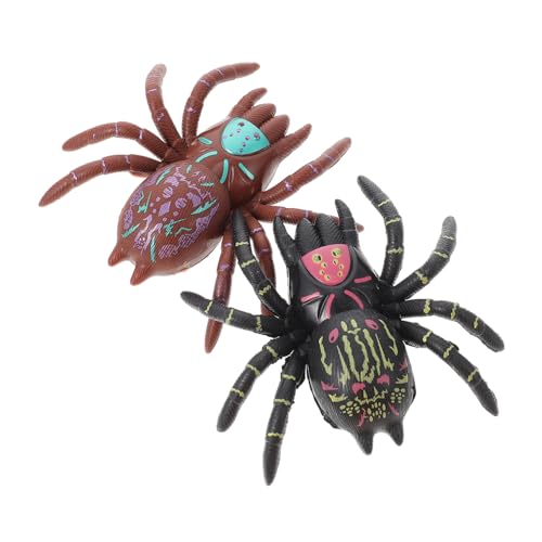 IMIKEYA 2 Stück Spinne Gefälschte Spinne Requisite Halloween Streichspielzeug Realistische Streich Requisiten Halloween Gruselige Tierspinne Streich Requisite Party Trick IMIKEYA 2 Stück Spinne Gefälschte Spinne Requisite Halloween Streichspielzeug Realistische Streich Requisiten Halloween Gruselige Tierspinne Streich Requisite Party Trick von IMIKEYA