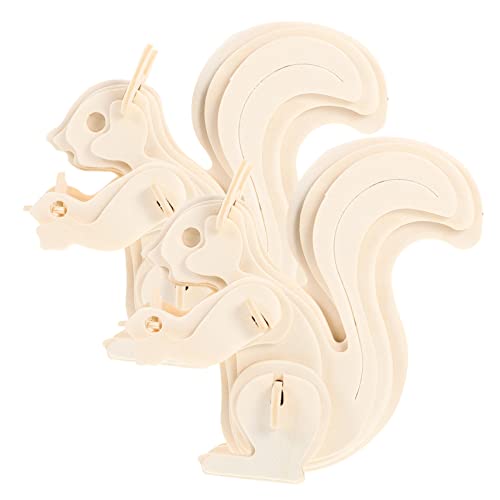IMIKEYA 2 Stück Teiliges DIY Holzpuzzle Tiermodell für Interaktives Puzzle Fördert Kreativität und Geduld für Dekoration und Gemeinsames für Zuhause und Büro IMIKEYA 2 Stück Teiliges DIY Holzpuzzle Tiermodell für Interaktives Puzzle Fördert Kreativität und Geduld für Dekoration und Gemeinsames für Zuhause und Büro von IMIKEYA