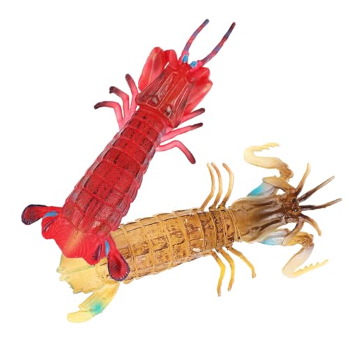 IMIKEYA 2 Stück Tiermodell Kleinkindspielzeug Garnelenplüsch Feengarnelen Garnelen Ästhetisches Babyspielzeug Gefälschte Garnelen Einzigartige Neuheitenspielzeug Plastik IMIKEYA 2 Stück Tiermodell Kleinkindspielzeug Garnelenplüsch Feengarnelen Garnelen Ästhetisches Babyspielzeug Gefälschte Garnelen Einzigartige Neuheitenspielzeug Plastik von IMIKEYA