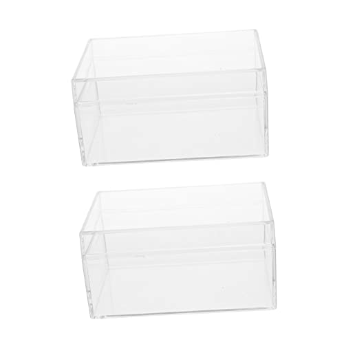 IMIKEYA 2 Stück Transparente Aufbewahrungsbox für Spielkarten Langlebige Box für Pokerkarten Visitenkarten und Mehr für Ordnung und Transport IMIKEYA 2 Stück Transparente Aufbewahrungsbox für Spielkarten Langlebige Box für Pokerkarten Visitenkarten und Mehr für Ordnung und Transport von IMIKEYA