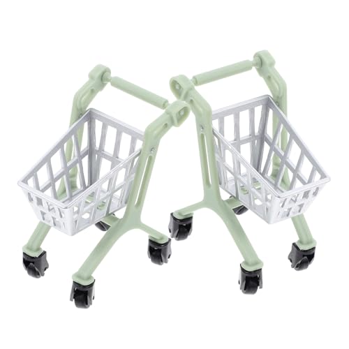 IMIKEYA 2 Stück Trolley-Modell Kleiner Supermarktwagen -Einkaufswagen Haustier mini einkaufswagen puppenhaus einkaufswagen Miniatur-Einkaufswagen- Acryl IMIKEYA 2 Stück Trolley-Modell Kleiner Supermarktwagen -Einkaufswagen Haustier mini einkaufswagen puppenhaus einkaufswagen Miniatur-Einkaufswagen- Acryl von IMIKEYA