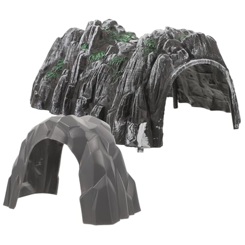 IMIKEYA Modelleisenbahn-Tunnel Und Zubehör-Set Lernspielzeug Für Jungen Und Mädchen Kompakte Größe Und IMIKEYA Modelleisenbahn-Tunnel Und Zubehör-Set Lernspielzeug Für Jungen Und Mädchen Kompakte Größe Und von IMIKEYA