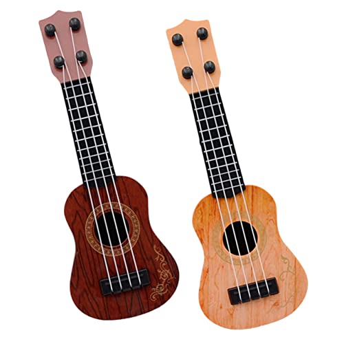 IMIKEYA 2 Stück Ukulele für Musikinstrument zur Frühen Musikalischen für Jungen und Farbenfroh und Sicher Perfektes Lernspielzeug für Familienfeiern IMIKEYA 2 Stück Ukulele für Musikinstrument zur Frühen Musikalischen für Jungen und Farbenfroh und Sicher Perfektes Lernspielzeug für Familienfeiern von IMIKEYA