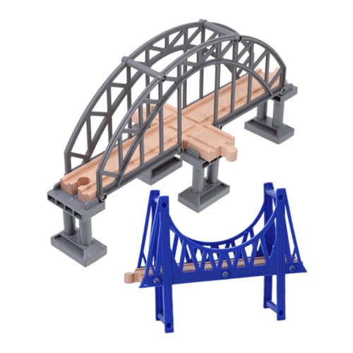 IMIKEYA 2 Stück holzbrücke Holz Brücke Brücke Modellbrücke Modell Eisenbahnbrücke Gleis kreuzen Eisenbahnbrücken Holzeisenbahn-Hängebrücke hölzerne Eisenbahnbrücke Abs IMIKEYA 2 Stück holzbrücke Holz Brücke Brücke Modellbrücke Modell Eisenbahnbrücke Gleis kreuzen Eisenbahnbrücken Holzeisenbahn-Hängebrücke hölzerne Eisenbahnbrücke Abs von IMIKEYA
