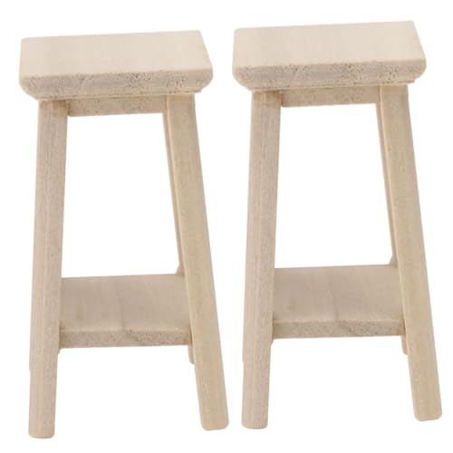 IMIKEYA 2 Stück puppenhaus hocker Puppenhauszubehör Puppenhäuser Babyhocker Mini Dollhouse Puppenstubenhocker Möbel Mini-Hocker aus Holz Miniatur-Hockermodell Mini-Haushocker hölzern Beige IMIKEYA 2 Stück puppenhaus hocker Puppenhauszubehör Puppenhäuser Babyhocker Mini Dollhouse Puppenstubenhocker Möbel Mini-Hocker aus Holz Miniatur-Hockermodell Mini-Haushocker hölzern Beige von IMIKEYA