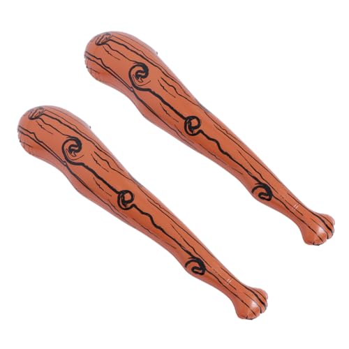 IMIKEYA 2 Stücke Cheer Prop Bat Jubeln Aufblasbare Baseball Party Stick Aufmuntern Für Sport Cheer Supply Kid Prop PVC Braun IMIKEYA 2 Stücke Cheer Prop Bat Jubeln Aufblasbare Baseball Party Stick Aufmuntern Für Sport Cheer Supply Kid Prop PVC Braun von IMIKEYA