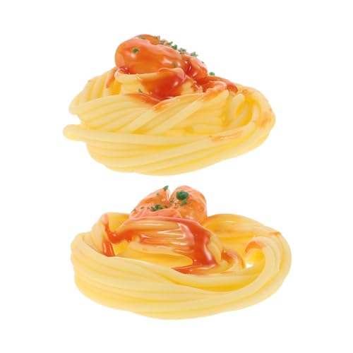 IMIKEYA 2 Stücke Pretend Lebensmittel Modelle Spaghetti Restaurant Gefälschte Lebensmittel Szene Layout Requisiten Gefälschte Lebensmittel Dekore Kunststoff IMIKEYA 2 Stücke Pretend Lebensmittel Modelle Spaghetti Restaurant Gefälschte Lebensmittel Szene Layout Requisiten Gefälschte Lebensmittel Dekore Kunststoff von IMIKEYA