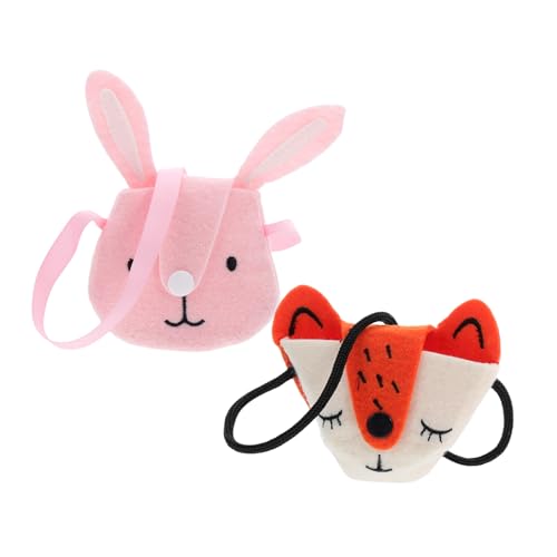 IMIKEYA 2 Stücke Puppe Tasche Puppe Mini Tasche Für Puppe Amerikanischen Puppe Zubehör Stoffe von IMIKEYA