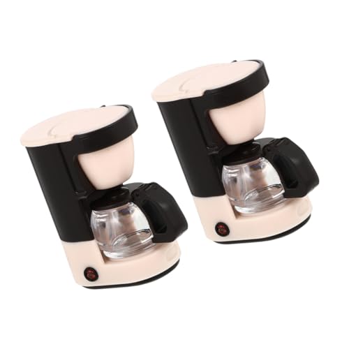IMIKEYA 2 Stücke Puppenhaus Mini Kaffeemaschine Spielzeug Realistische Kaffeemaschine Miniaturmodell Miniatur Puppenhaus Shop Zubehör IMIKEYA 2 Stücke Puppenhaus Mini Kaffeemaschine Spielzeug Realistische Kaffeemaschine Miniaturmodell Miniatur Puppenhaus Shop Zubehör von IMIKEYA