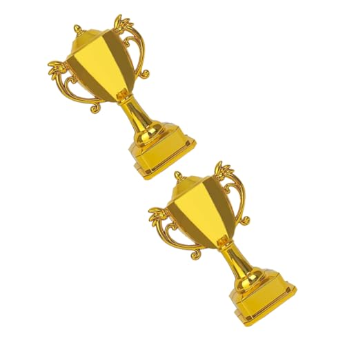 IMIKEYA 2-teiliger Trophäenpreis: Puppenhaus-minitrophäe Für Kinder – Für Partydekorationen, Rollenspiele Und Heimspielzimmer – Verleiht Miniaturszenen Eine Realistische Note von IMIKEYA