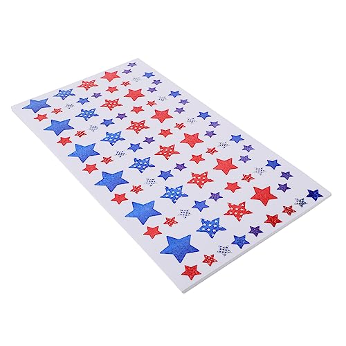 IMIKEYA 20 Blatt wohnraumdeko Sticker aufklebebuchstaben dekorative Sticker Bastelaufkleber Glitzer-Belohnungsaufkleber kleine ästhetische Aufkleber Glitzersternaufkleber - IMIKEYA 20 Blatt wohnraumdeko Sticker aufklebebuchstaben dekorative Sticker Bastelaufkleber Glitzer-Belohnungsaufkleber kleine ästhetische Aufkleber Glitzersternaufkleber - von IMIKEYA
