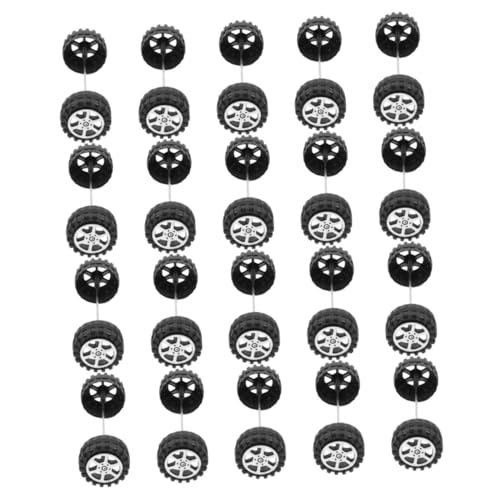 IMIKEYA 20 Sätze Modell Radachsen Set 1 64 Offroad Räder Spielzeugauto Spielzeugräder Fernbedienungsräder Autospielzeug Mini Fahrzeugrad Automodellräder Spielzeugreifen 1/64 Räder Schwarz IMIKEYA 20 Sätze Modell Radachsen Set 1 64 Offroad Räder Spielzeugauto Spielzeugräder Fernbedienungsräder Autospielzeug Mini Fahrzeugrad Automodellräder Spielzeugreifen 1/64 Räder Schwarz von IMIKEYA