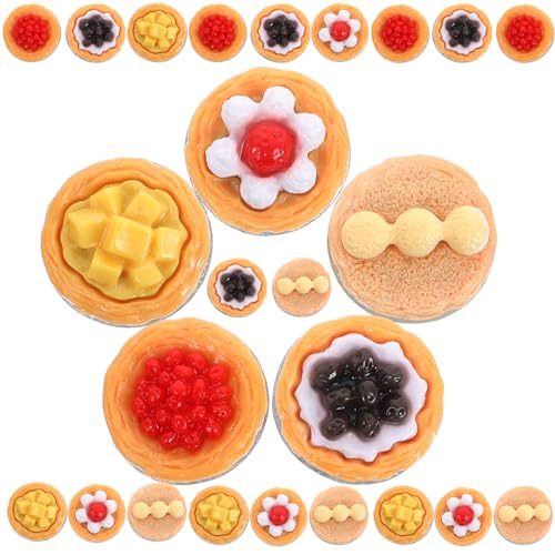 IMIKEYA 20 Stck. Fake-Eierkuchen zur Dekoration Törtchen künstlich Mini Party klein gefälschter Eierkuchen Simulationsfutter gefälschte Eierkuchen zur Präsentation Harz IMIKEYA 20 Stck. Fake-Eierkuchen zur Dekoration Törtchen künstlich Mini Party klein gefälschter Eierkuchen Simulationsfutter gefälschte Eierkuchen zur Präsentation Harz von IMIKEYA